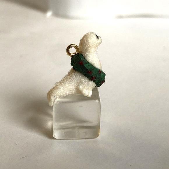 Hallmark Christmas Ornament Keepsake Miniature Ice Block Buddies 2000 Polar Bear - Picture 4 of 12